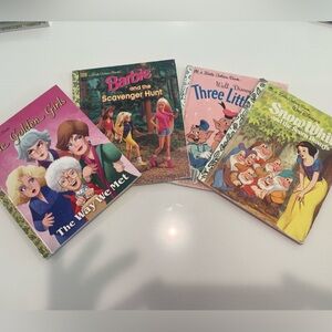 Children's Little Golden Book Collection - 4 books